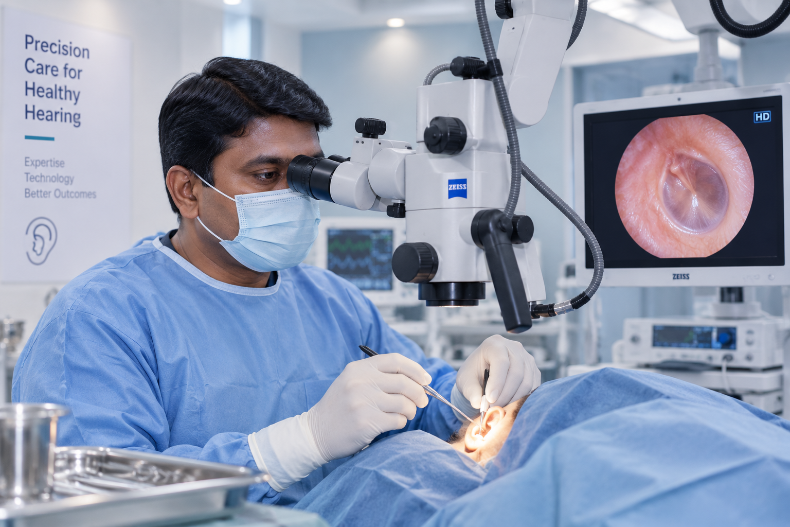 Microscopic Otology & Tympanoplasty